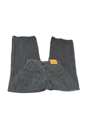 Levi's Baggy Style Jeans, Black, Distressed, Size 23x32